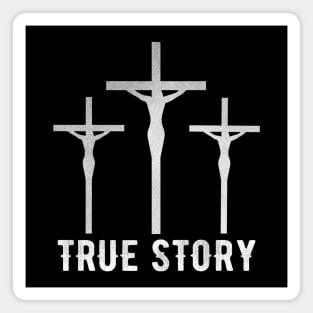 Jesus Christ Resurrection Cross Christian Easter True Story Magnet